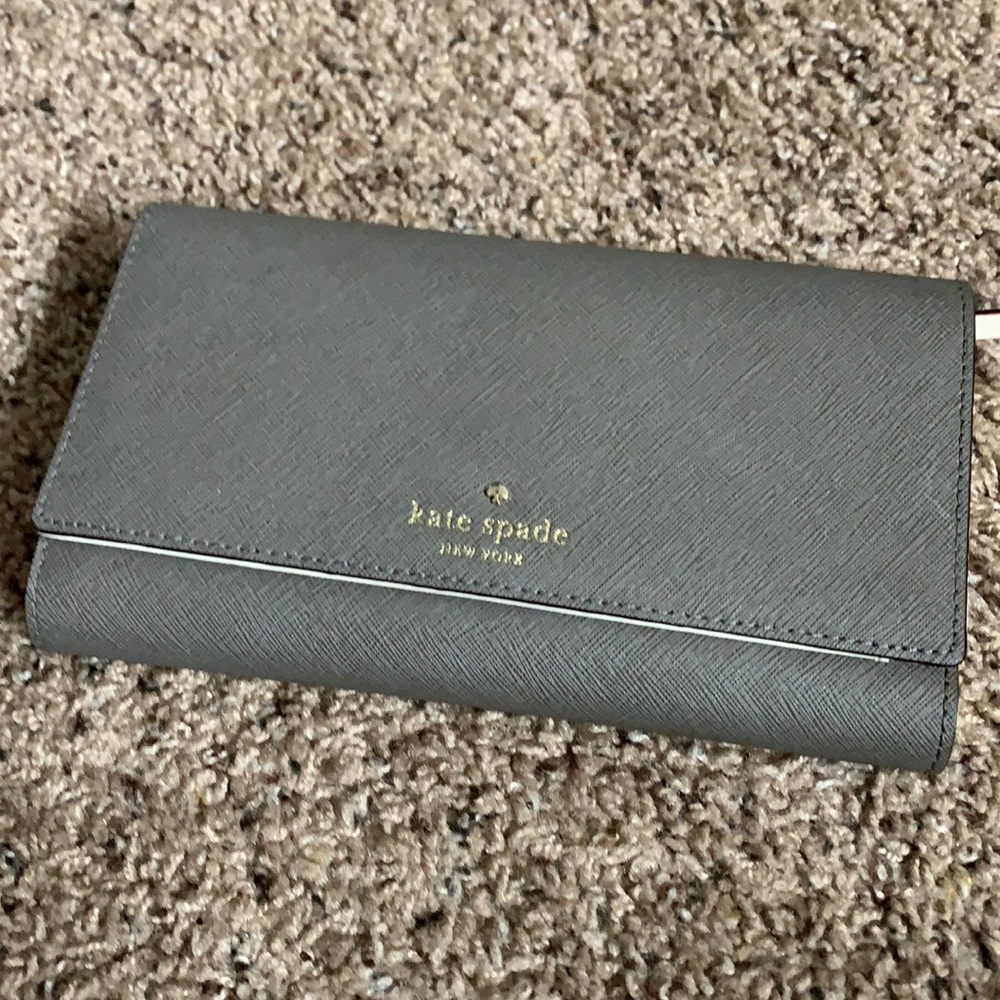 Kate Spade Mikas Pond Tri Fold Wallet
